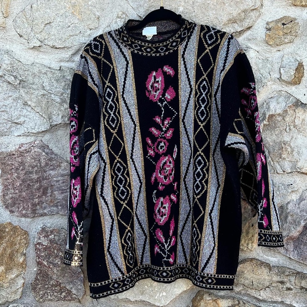 Vintage 90s Basic Editions Sweater Size Large - image 3